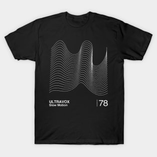 Slow Motion / Minimalist Graphic Artwork Design T-Shirt